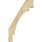Ekena Millwork 4"W x 18"D x 30"H Merced Rough Sawn Knee Brace, Douglas Fir BRC04X18X30MRC00RDF - alternate 2